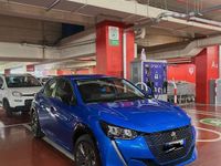 Usata Peugeot e-208 Active 56 kW (77 CV) 2022 Blu/azzurro Utilitaria