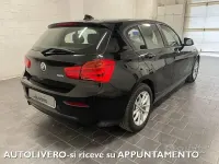 Usata BMW 118 Advantage 136 CV (100 kW) 2018 Nero Utilitaria