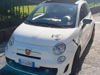 Usata Abarth 500C 140 CV (102 kW) 2011 Bianco Cabrio