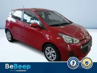 Usata Hyundai i10 Style 67 CV (49 kW) 2017 Rosso metallizzato Utilitaria