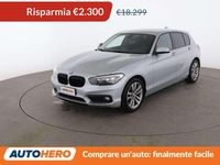 Usata BMW 116 Advantage 116 CV (85 kW) 2019 Argento Utilitaria