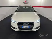 Usata Audi A3 Ambition 110 CV (80 kW) 2015 Bianco Berlina