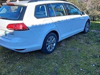 Usata VW Golf VII 110 CV (80 kW) 2017 Bianco Station wagon