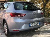 Usata Seat Leon 105 CV (77 kW) 2016 Grigio Berlina