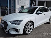 Usata Audi A3 S-Line 149 CV (109 kW) 2022 Bianco Berlina