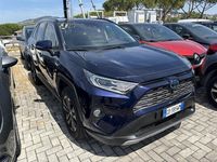 Usata Toyota RAV4 Hybrid Lounge 218 CV (160 kW) 2021 Blu metallizzato SUV