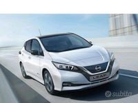 Usata Nissan Leaf Tekna 89 kW (122 CV) 2019 Bianco Utilitaria