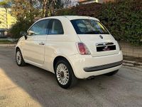 Usata Fiat 500 Lounge 75 CV (55 kW) 2008 Bianco Utilitaria