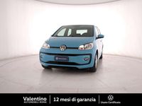 Usata VW up! move up! 60 CV (44 kW) 2019 Blu/azzurro Utilitaria