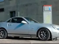Usata Mercedes SLK200 192 CV (141 kW) 2000 Grigio Cabrio
