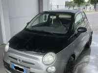 Usata Fiat 500 Lounge 69 CV (50 kW) 2008 Nero Utilitaria