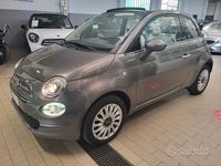 Usata Fiat 500C Lounge 69 CV (50 kW) 2019 Grigio Cabrio