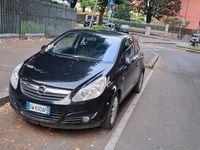 Usata Opel Corsa 2009 Nero Utilitaria