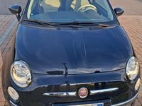Usata Fiat 500 Lounge 69 CV (50 kW) 2012 Blu Cabrio