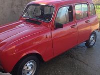 Usata Renault R4 34 CV (25 kW) 1986 Rosso Utilitaria