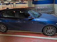 Usata BMW 116 2012 Blu Utilitaria