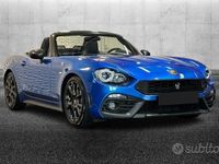 Usata Abarth 124 Spider 170 CV (125 kW) 2016 Blu/azzurro Cabrio