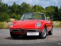 Usata Alfa Romeo Spider Veloce 118 CV (86 kW) 1969 Rosso Cabrio