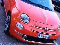 Usata Fiat 500C 69 CV (50 kW) 2017 Arancione Cabrio