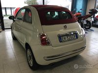 Usata Fiat 500C Rock 85 CV (62 kW) 2011 Bianco Cabrio
