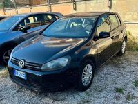 Usata VW Golf VI Trendline 80 CV (58 kW) 2011 Nero Utilitaria