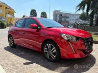 Usata Peugeot 208 Allure 101 CV (74 kW) 2020 Rosso Utilitaria