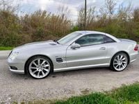 Usata Mercedes SL500 AMG 306 CV (225 kW) 2002 Argento Cabrio