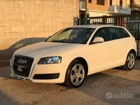 Usata Audi A3 Comfort 90 CV (66 kW) 2010 Bianco Utilitaria