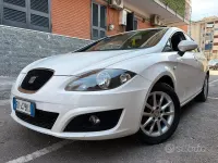 Usata Seat Leon Style 105 CV (77 kW) 2011 Bianco Utilitaria