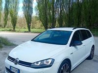 Usata VW Golf VII 110 CV (80 kW) 2015 Bianco Station wagon