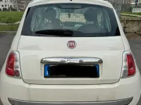 Usata Fiat 500 Lounge 95 CV (69 kW) 2013 Bianco Utilitaria
