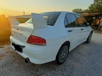 Usata Mitsubishi Lancer 280 CV (205 kW) 2001 Bianco Berlina