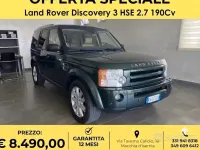 Usata Land Rover Discovery 3 HSE 190 CV (139 kW) 2008 Verde SUV
