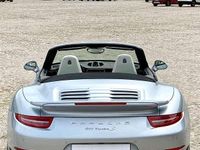 Usata Porsche 911 Turbo S Cabriolet 560 CV (411 kW) 2015 Argento Cabrio