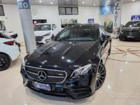 Usata Mercedes E220 Premium Plus 194 CV (142 kW) 2019 Nero Coupé