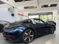 Usata Porsche 992 450 CV (330 kW) 2022 Blu/azzurro Cabrio