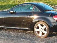 Usata Mercedes SLK200 Chrome 163 CV (119 kW) 2007 Nero Cabrio