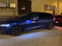 Usata Ford Focus ST-Line 120 CV (88 kW) 2018 Blu/azzurro Berlina