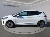 Second-hand Ford Fiesta Titanium 125 CP (91 kW) 2022 Alb Hatchback