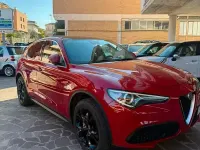Usata Alfa Romeo Stelvio 210 CV (154 kW) 2019 Rosso SUV