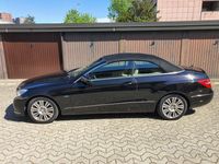 Usata Mercedes E220 170 CV (125 kW) 2011 Nero Cabrio
