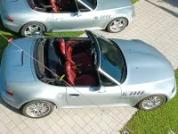 Usata BMW Z3 140 CV (102 kW) 1998 Argento Cabrio