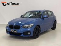 Usata BMW 118 M Sport 150 CV (110 kW) 2019 Blu Utilitaria