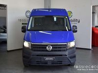 Usata VW Crafter 102 CV (75 kW) 2019 Blu Furgone