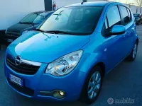 Usata Opel Agila 86 CV (63 kW) 2010 Blu Utilitaria