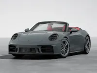 Usata Porsche 911 394 CV (289 kW) 2025 Grigio ardesia neo/capote rossa Cabrio