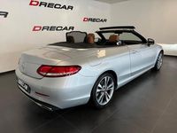 Usata Mercedes C250 211 CV (155 kW) 2017 Argento Cabrio
