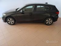 Usata BMW 118 Advantage 150 CV (110 kW) 2020 Nero Utilitaria