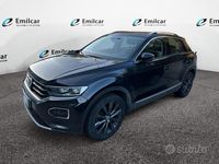 Usata VW T-Roc Advance 150 CV (110 kW) 2018 Nero SUV