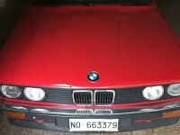 Usata BMW 320 Cabriolet 129 CV (94 kW) 1989 Rosso Cabrio